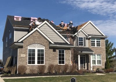 new roof on home in michigan