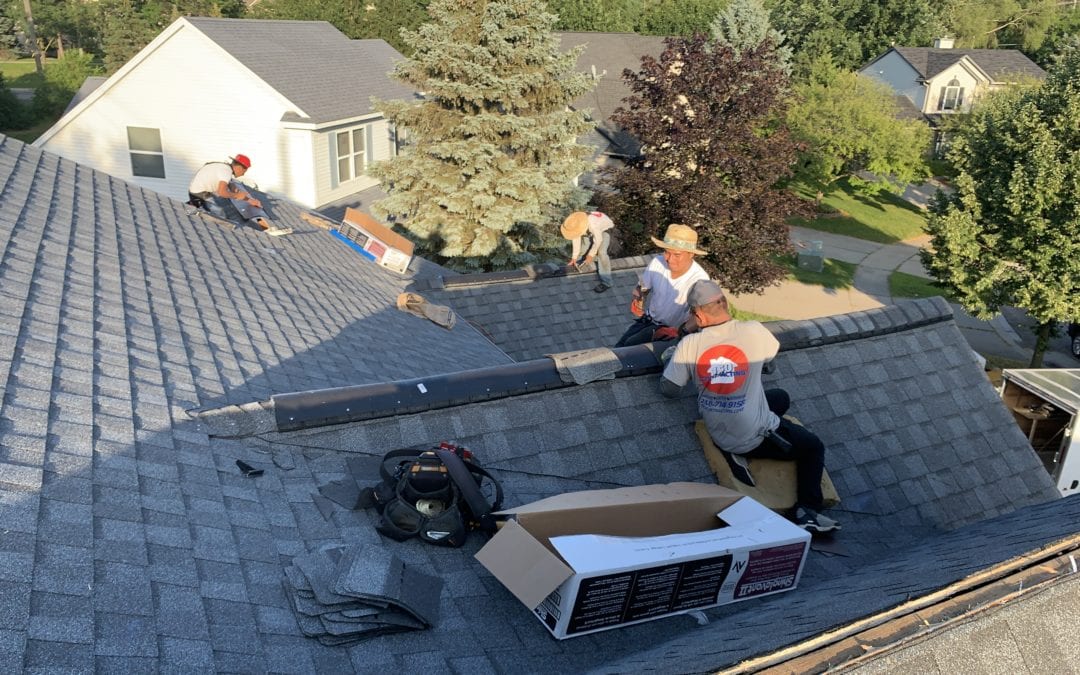 Regular roof maintenance increases the life of your roof