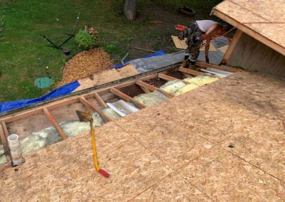 Roof Wood Replacement Commerce Michigan