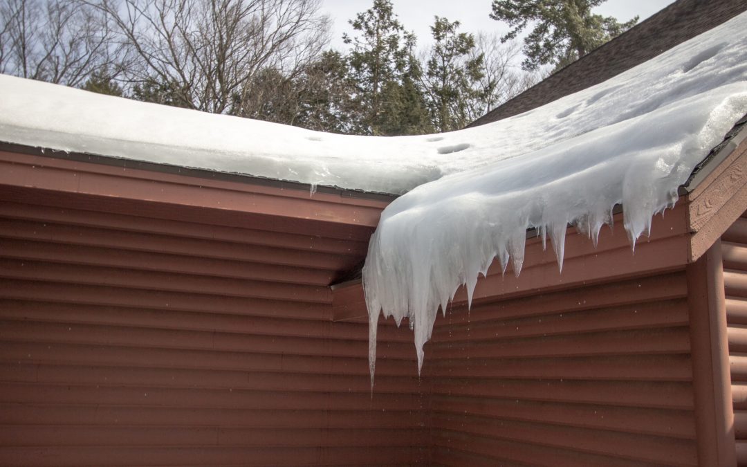 Winter Weather In Michigan Damages Shingle Roofs By Causing Ice Dams