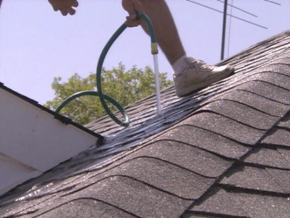 How to find roof leak